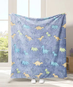 couverture licorne multicolore effet tie dye étoiles enfants moderne portable hiver