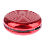porte monnaie compact rond tissu noir bleu rouge violet vert moderne