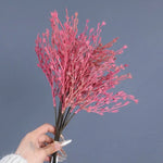 bouquet artificiel fleurs modernes intérieur décoration maison 36cm 23cm opaque