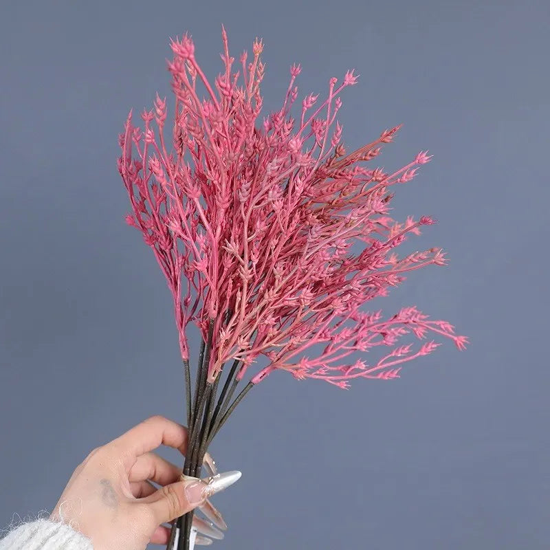 bouquet artificiel fleurs modernes intérieur décoration maison 36cm 23cm opaque