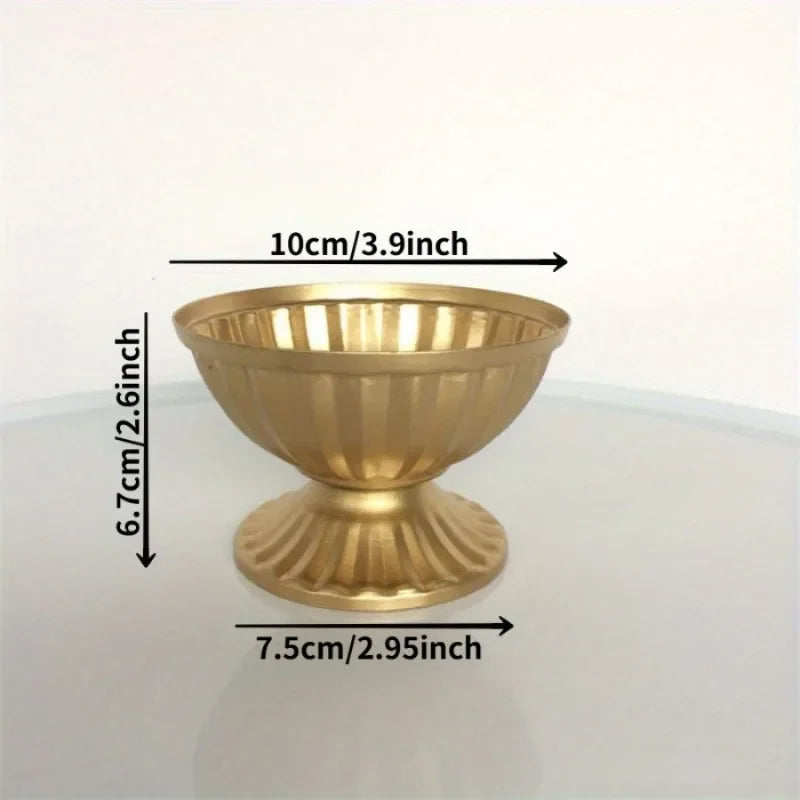 support fleurs bougie or argent blanc rayures verticales classique deco maison
