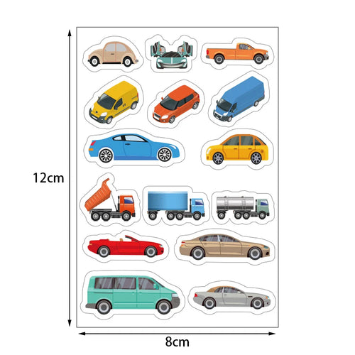 tapis autocollant voiture dessin animé route marquages panneaux signalisation anniversaire enfant fête halloween noël