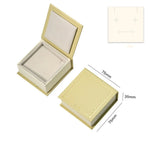 boîtes bijoux vert clair rose pâle boîtes rangement classique bordure dorée colliers boucles d'oreilles