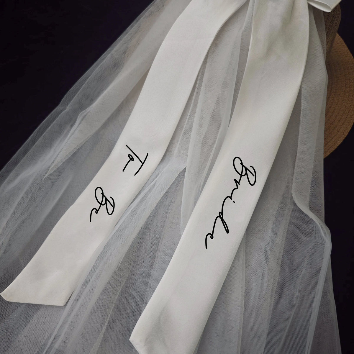 accessoires mariage voile tulle satin blanc bohème chapeau paille lunettes volants