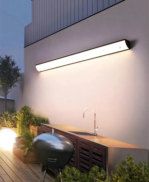 Lampe murale LED étanche IP65 blanche pour jardin