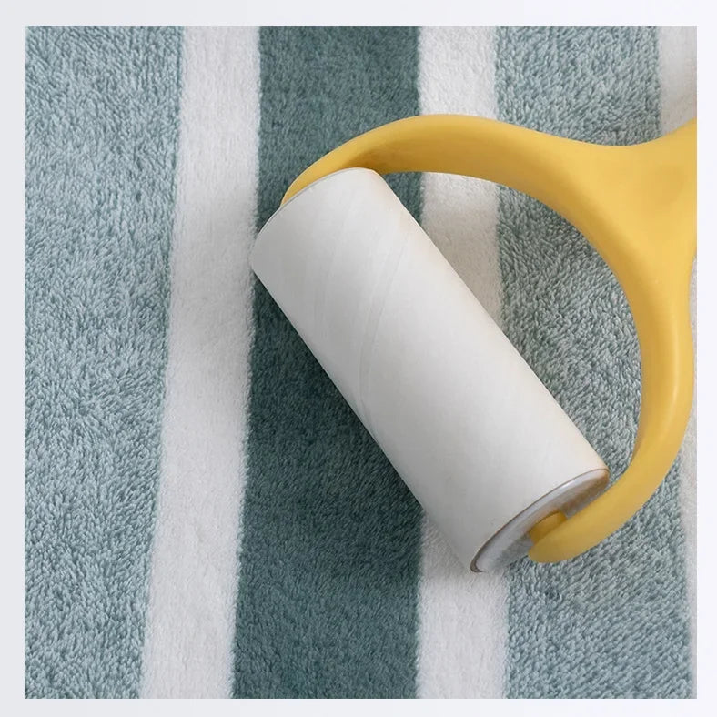 serviettes bain absorbantes rayées vert turquoise moderne rapide séchage douces polyester