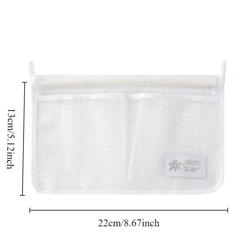 organisateur porte réfrigérateur sac transparent maille polyester réutilisable moderne crochet étiquette rangement cuisine