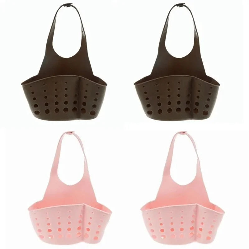 porte savon silicone perforé moderne vert rose bleu adhésif rangement évier multifonctionReusable