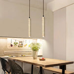 suspension lumineuse marbre blanc moderne 4000K 3000K 6000K 28cm 40cm