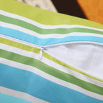 housses coussin imperméables fleurées modernes extérieur intérieur voiture 45x45cm deux lot
