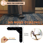 tapis sol beige antidérapants silicone modernes adhésif pelucheux pièces