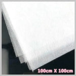 tissu non tissé blanc résistance déchirure bricolage simple texture fine 1mètre 5mètres