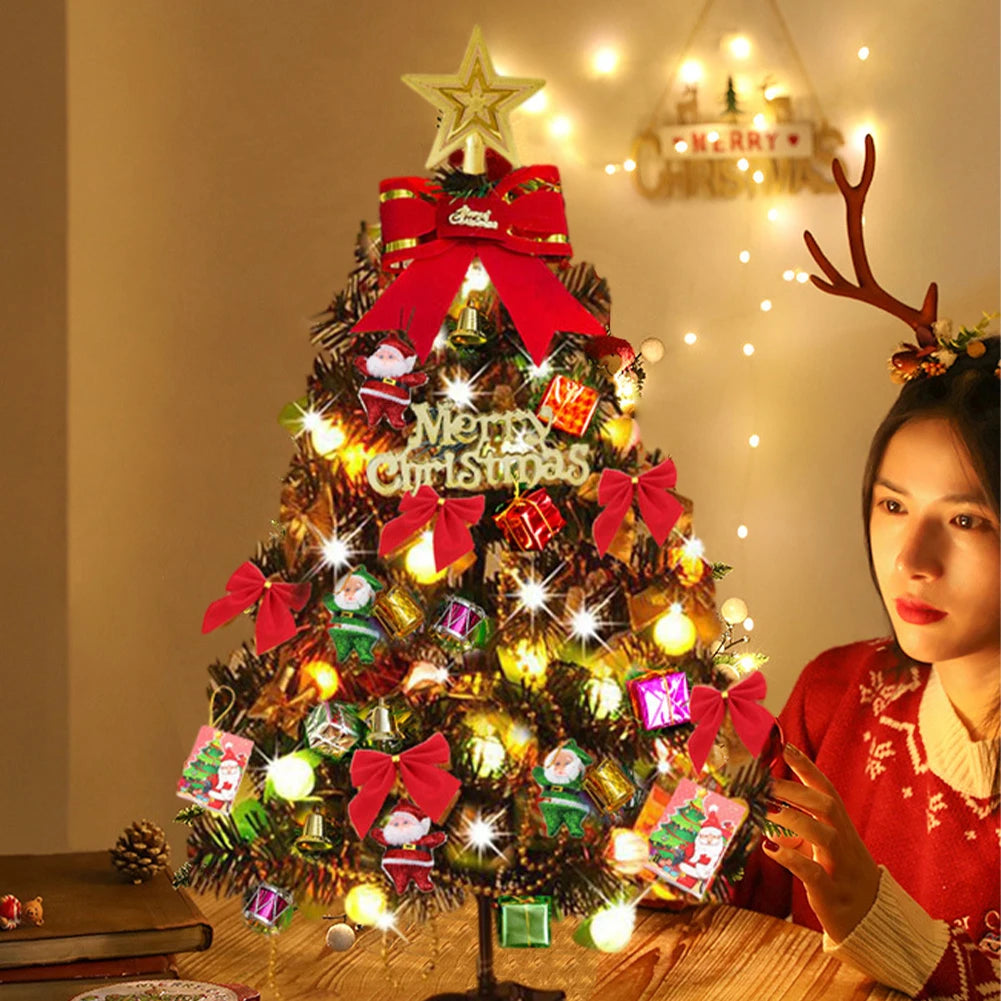 Sapin de Noël artificiel 50cm avec lumières LED