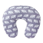 coussin voyage ergonomique forme coton motif fleurs animaux voyage confort bébé enfant