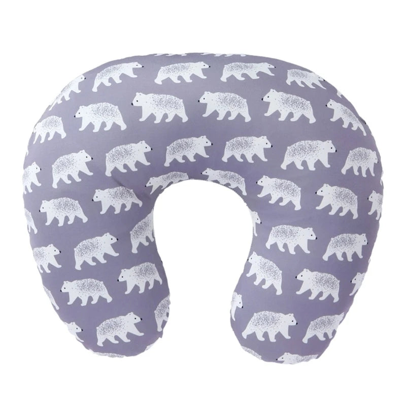 coussin voyage ergonomique forme coton motif fleurs animaux voyage confort bébé enfant
