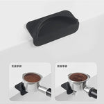 support tamis adhésif silicone noir moderne plat lisse antidérapant expresso poudre presser