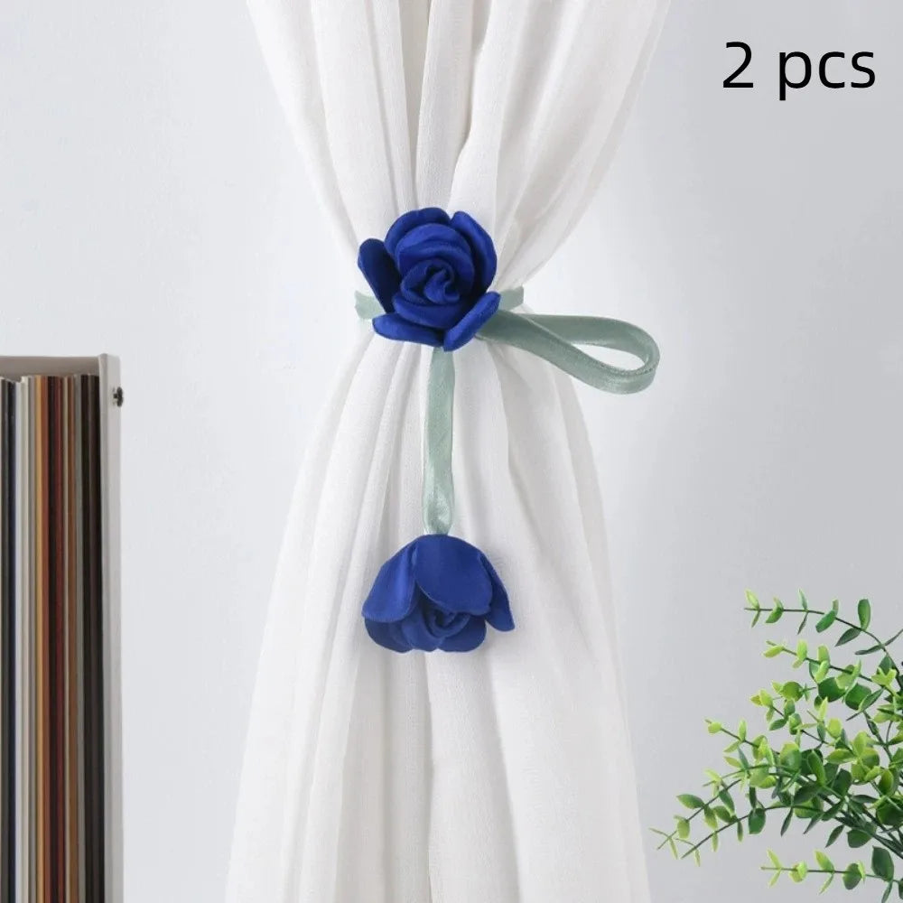 rubans fleurs tulipe couleur rose beige jaune vert clair décoratifs ajustables intérieurextérieur