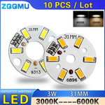 plaque led haute luminosité 3w blanc chaud 5v 31mm leds circulaire modernes