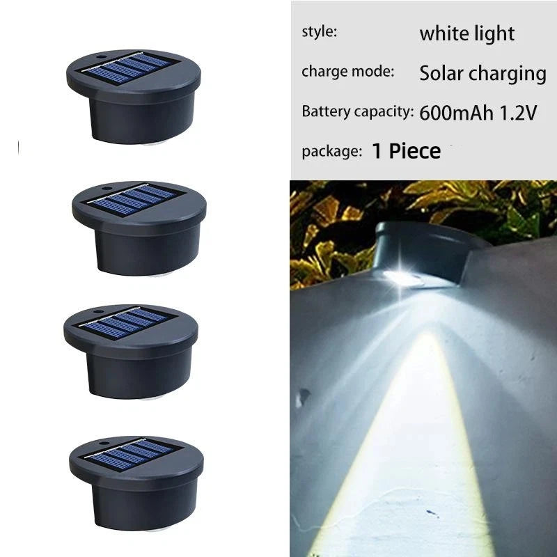 lampes solaires led extérieures décoratives modernes couleur noir jaune rouge bleu vert violet fixations