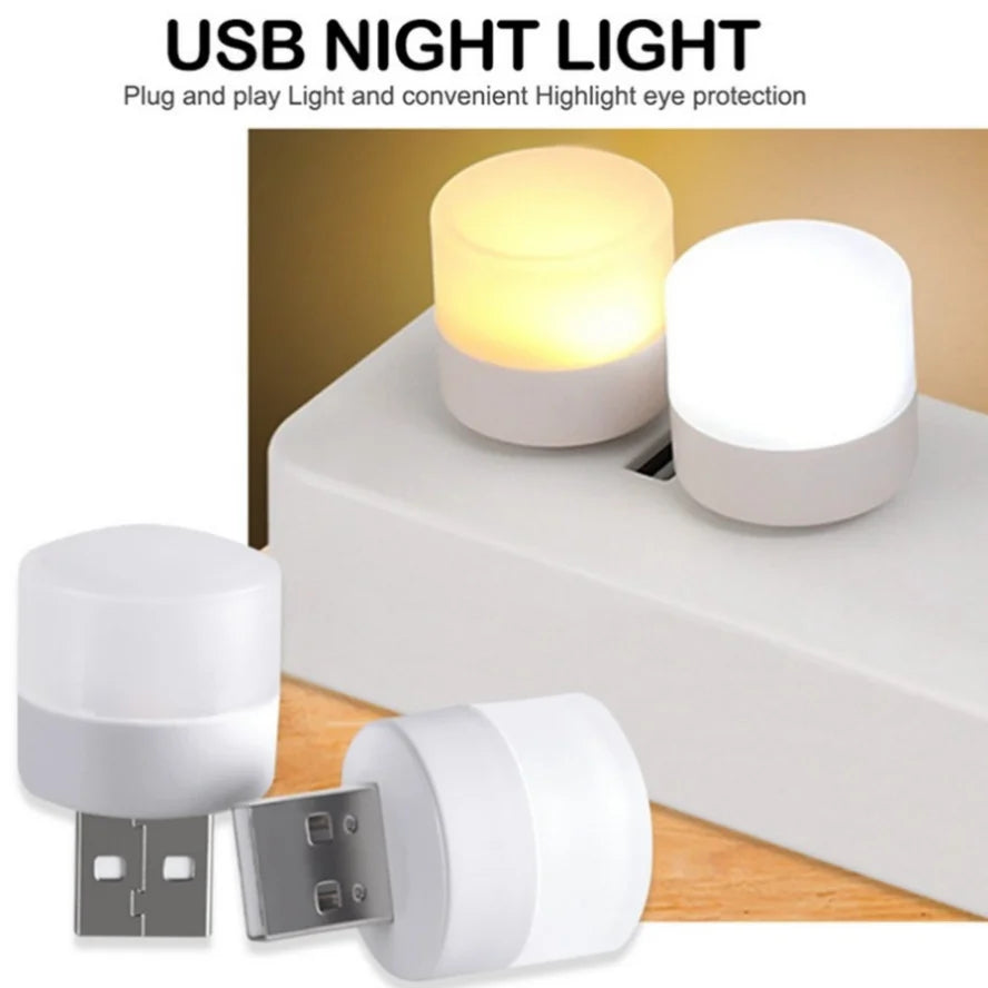 lampe nuit usb 1w blanc moderne 3000k 6500k portable lecture charge book led pequeña