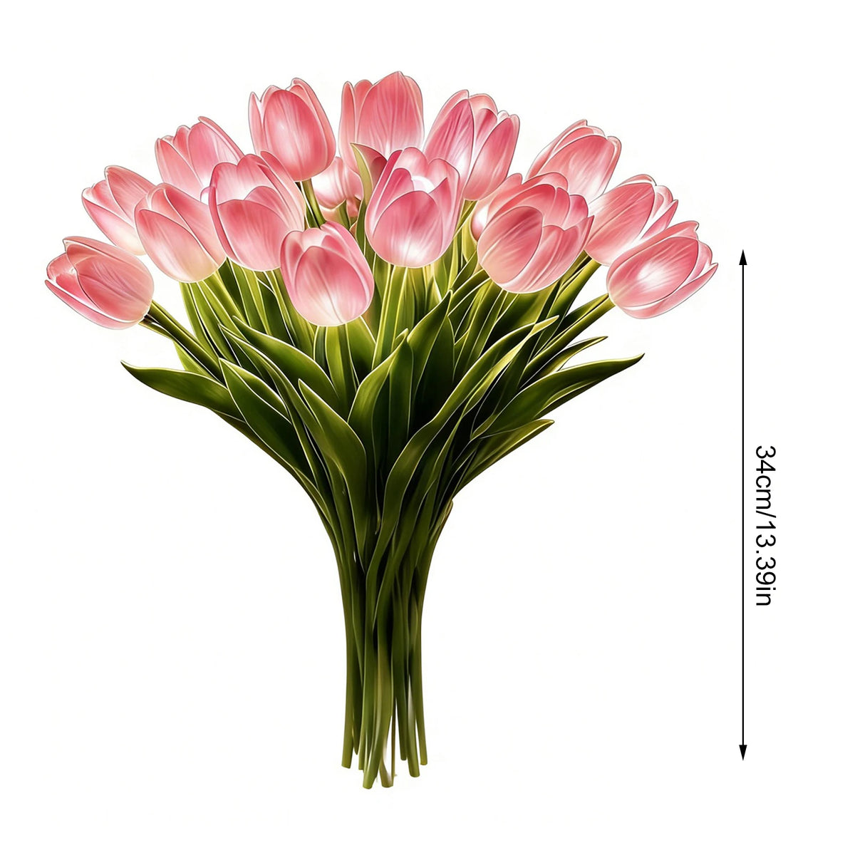 bouquet tulipes lumineuses rose jaune blanc moderne décoration intérieure transparent bocal chambre festive