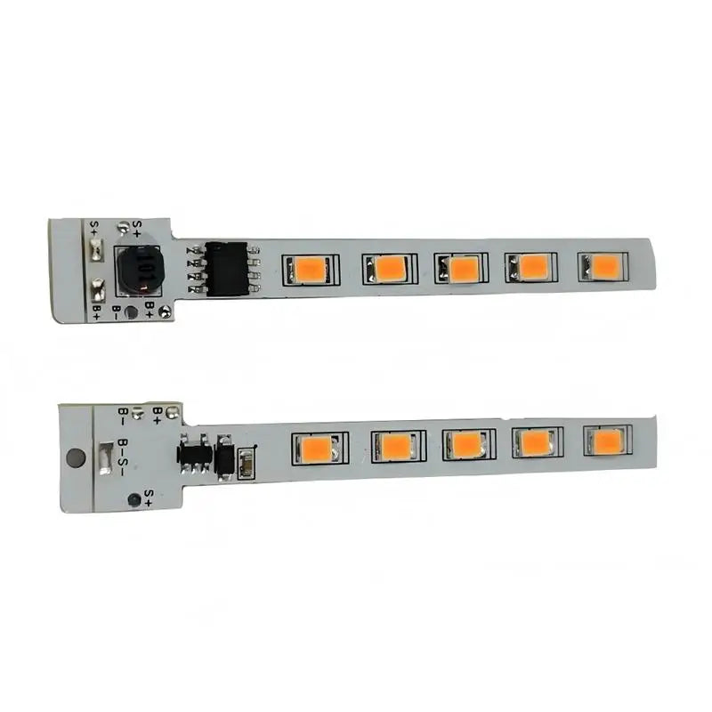 ruban led blanc orange carrés lumineux moderne décoration jardin terrasse pièces détachées lampe solaire