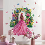 Autocollant mural enfant motif lune