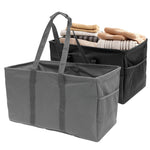 sac rangement pliable oxford tissu utilitaire respectueux environnement gris noir