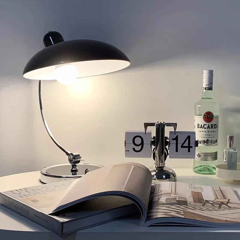 lampe moderne noir argenté mat led vde haute qualité adjustable
