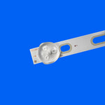 bande lumineuse led blanc moderne connecteur fixations 10pcs tv éclairage