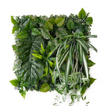 décoration intérieure mur végétal artificiel feuilles fleurs moderne naturel extérieur accroché vert blanc rouge
