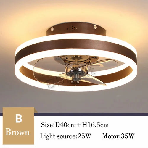 ventilateur lampe led télécommande moderne cristaux noir doré élégant fixations opaques