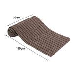 tapis adhésif auto collant rayé intérieur gris marron rouge moderne polypropylène polyester