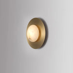 lampe murale moderne or antique marbre blanc led 3000k 4000k 6000k