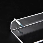 étagères murales transparentes modernes imperméables vis fixations outils salle bain unique