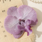 fleurs artificielles orchidées clips décoration mariage intérieur composition florale maison