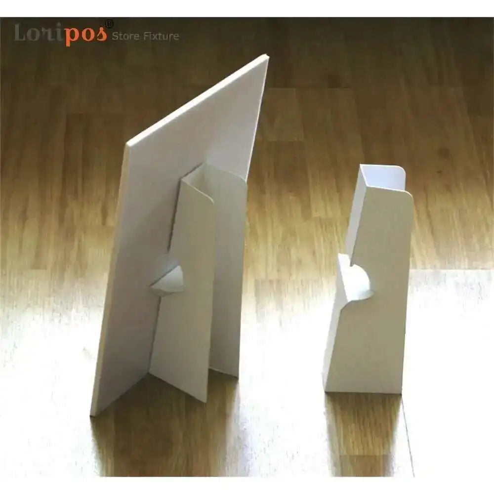 supports présentation adhésifs blancs noirs modernes minimalistes produits mat opaques bandes adhésives