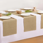 nappe rustique toile jute beige marron clair texture grossière aspect lin opacité totale champêtre