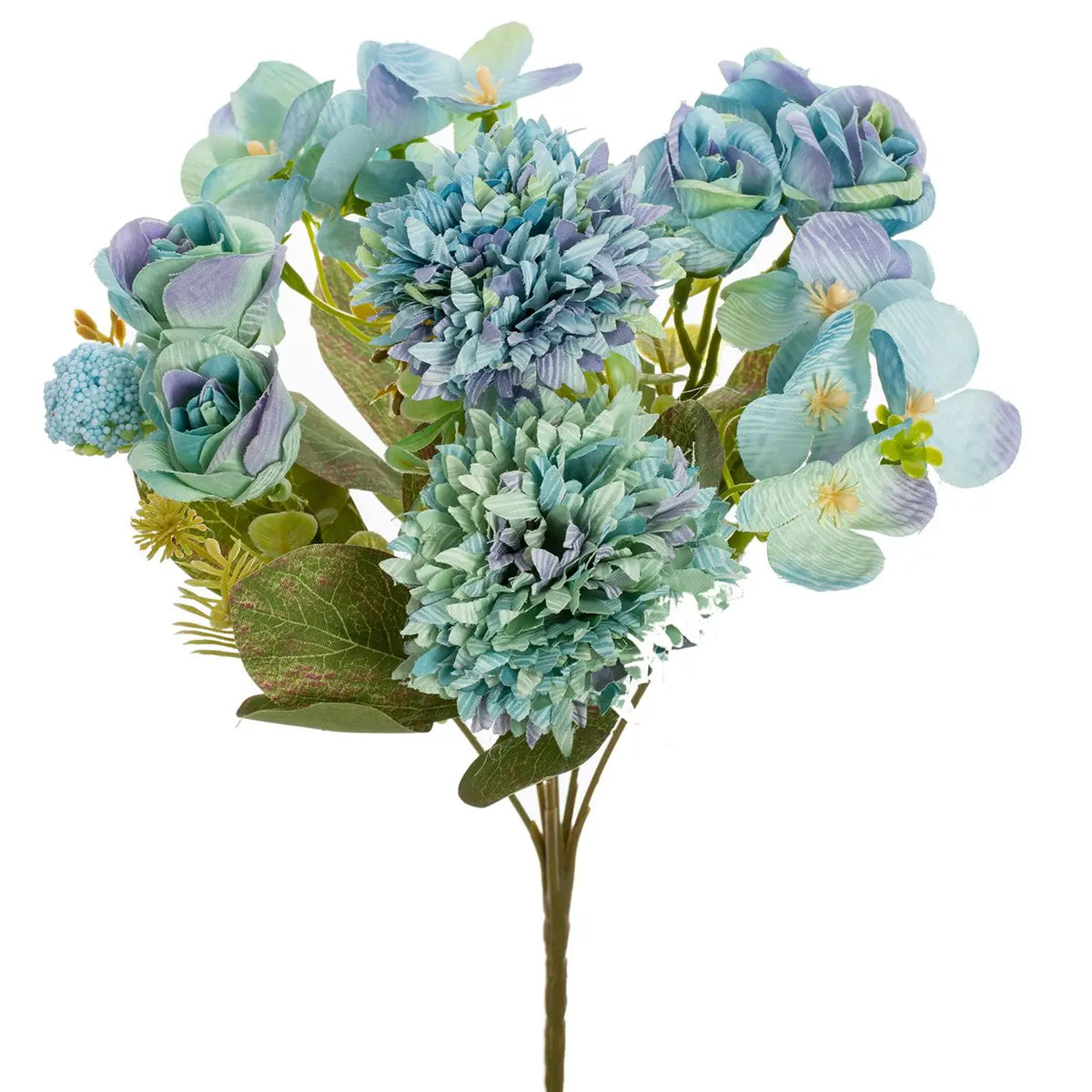 décoration intérieure bouquet fleurs artificielles rose chrysanthème mariage anniversaire élégant moderne festive