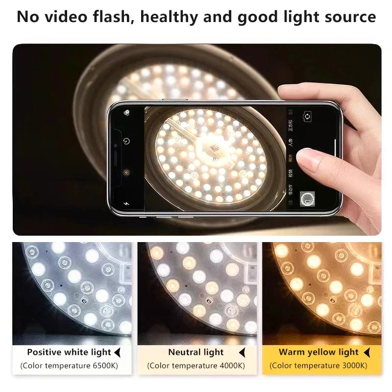 plaque led blanc câble moderne 12w 18w 24w 36w 48w 72w
