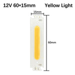 ampoules led cob 12v 2w vert clair orange blanc modernes diodes puces aluminium