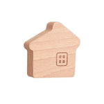 porte clefs animaux étoiles lune décoration bois minimaliste moderne suction sac main