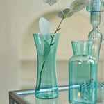Vase en verre transparent avec design créatif