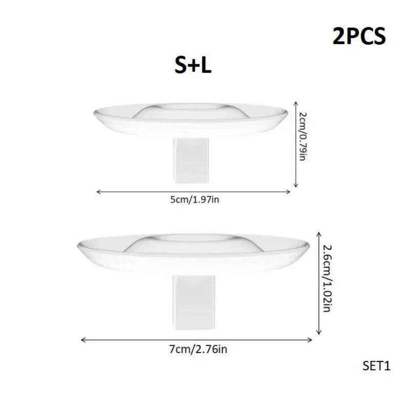 support fleurs moderne transparent noir orange gris brillant minimaliste adhésif inclusion deux tailles