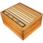 mangeoire apiculture ruche cadre profond eau outil abeilles boites noires elastiques fixations rustiques
