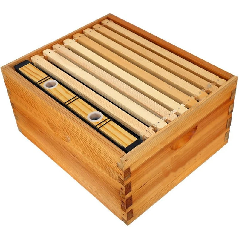 mangeoire apiculture ruche cadre profond eau outil abeilles boites noires elastiques fixations rustiques