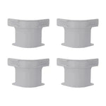 fixateurs draps adhésifs blanc gris minimaliste modernes sangles clips lit chambre maison robustes durables