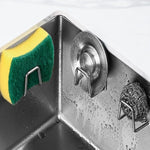 porte savon acier inoxydable argenté facile moderne adhésif lisse opacité utilisation multiple