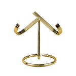 Support bijoux noir argent doré clips base circulaire moderne minimaliste salon respectueux environnement