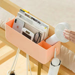 organisateur mural blanc vert clips rangement moderne minimaliste téléphone clés cosmétiques